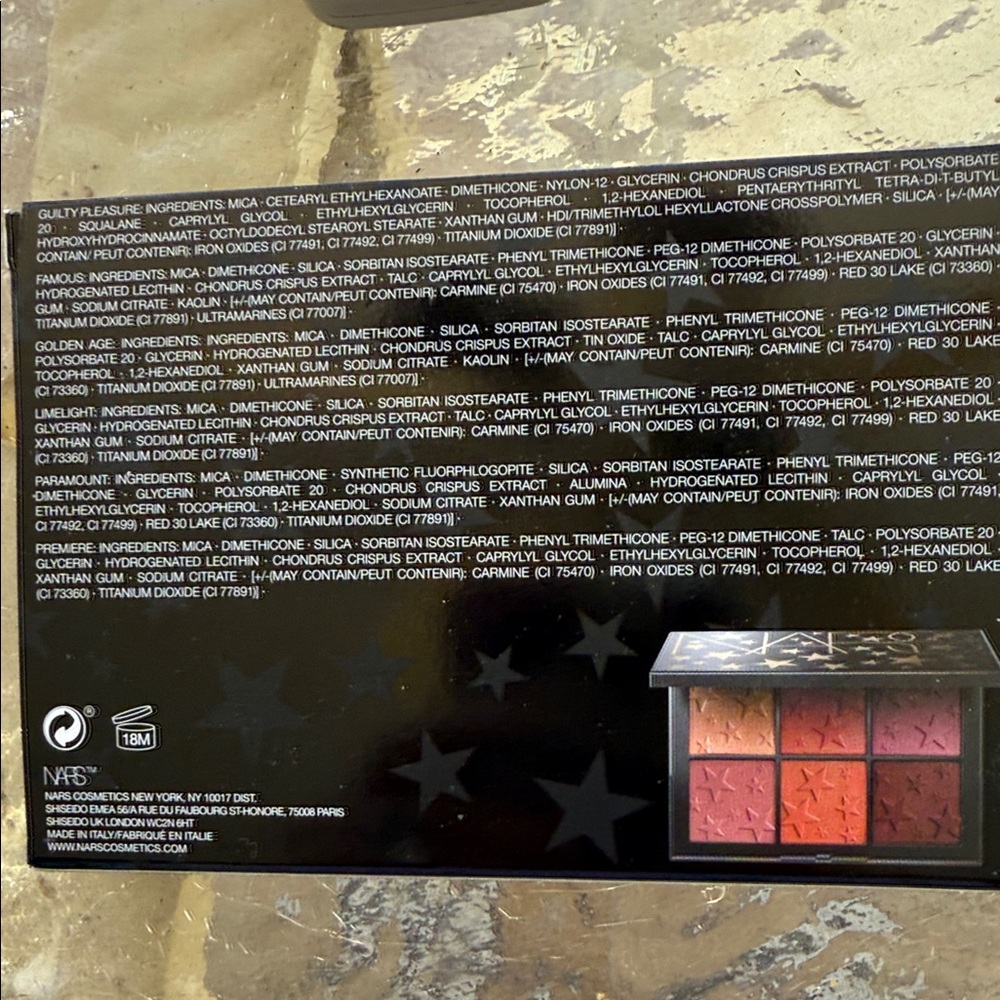 NARS Rising Star Cheek Palette - Picture 2 of 9